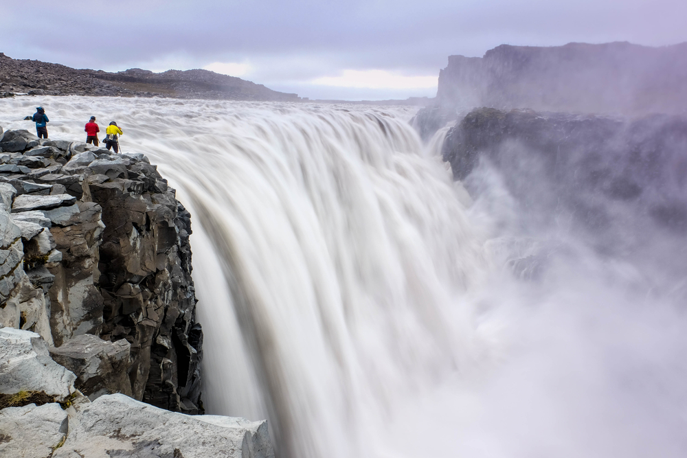 Dettifoss waterfall on the Iceland Ring Road
