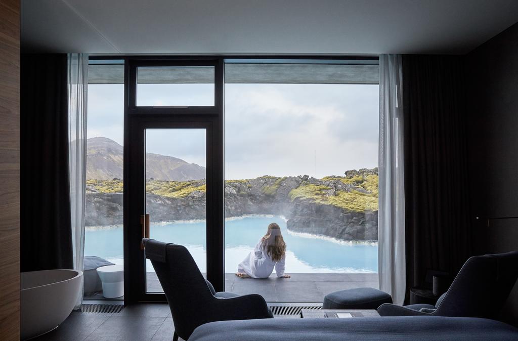 the blue lagoon is one of the best luxury hotels in iceland