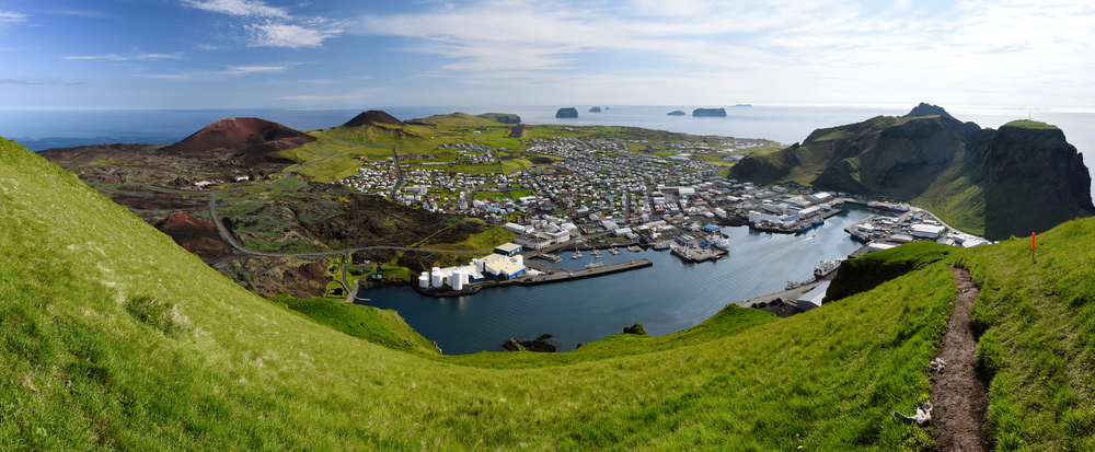 Heimaey is one of many amazing towns in Iceland