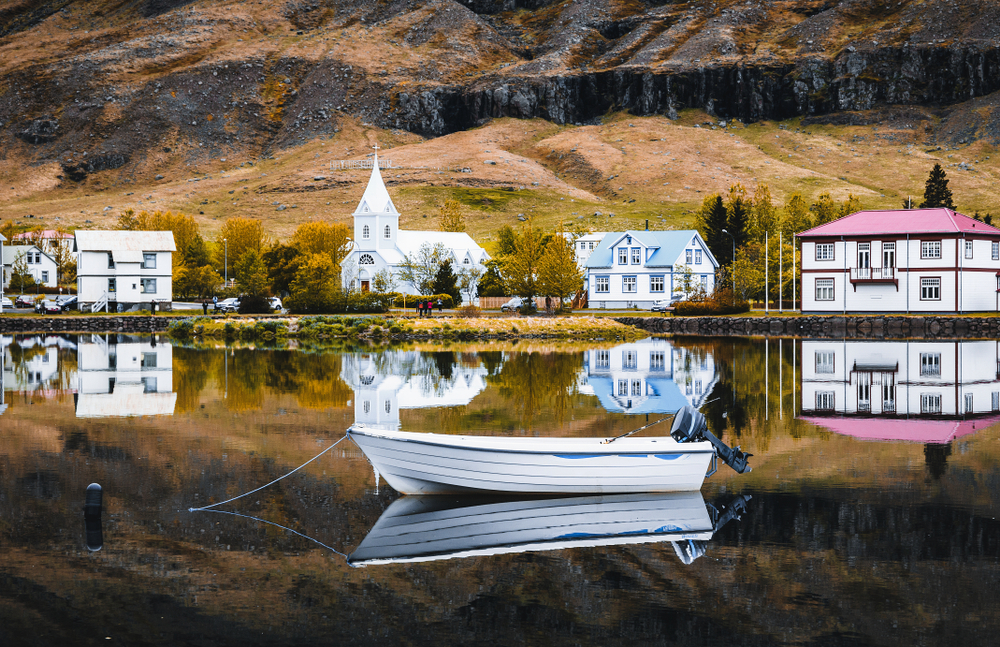 Seydisfjordur is an excellent example of how beautiful the towns in Iceland are!