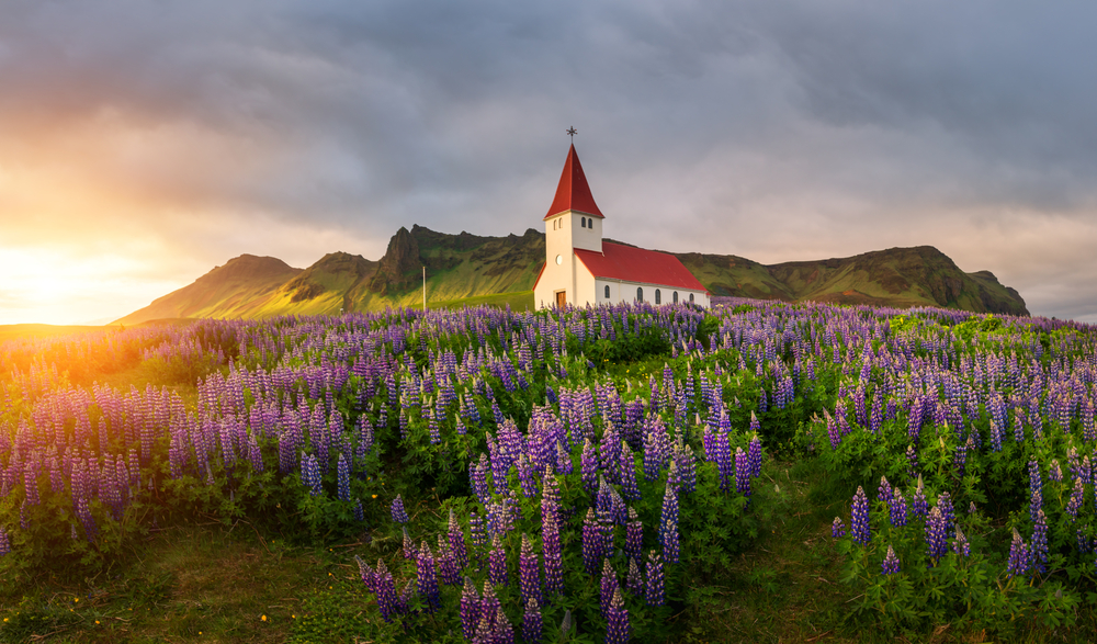 Vik is one of the most prettiest towns in Iceland