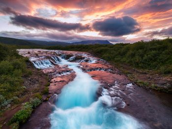 bruarfoss is one of the best things to do in iceland