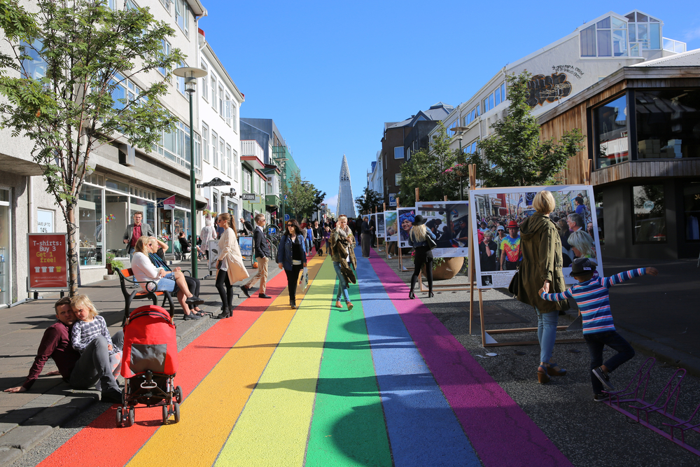 the Reykjavik Pride Festival in Iceland in August