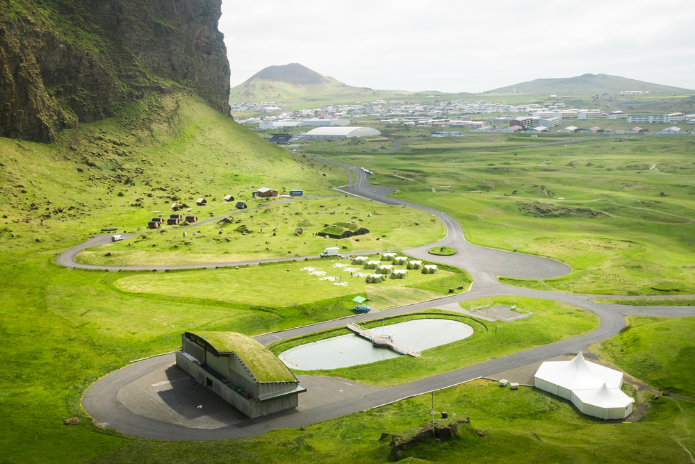 Music festival in the Westman Islands which is what happens in Iceland in August