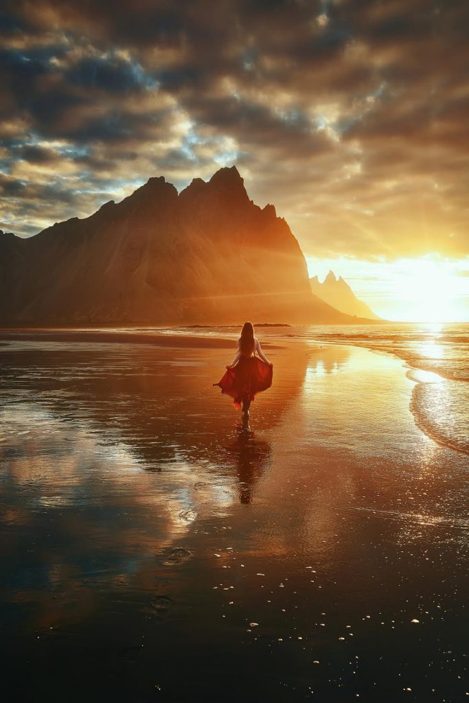 You will definitely want to take some pictures of the Vestrahorn mountain when you visit east Iceland.