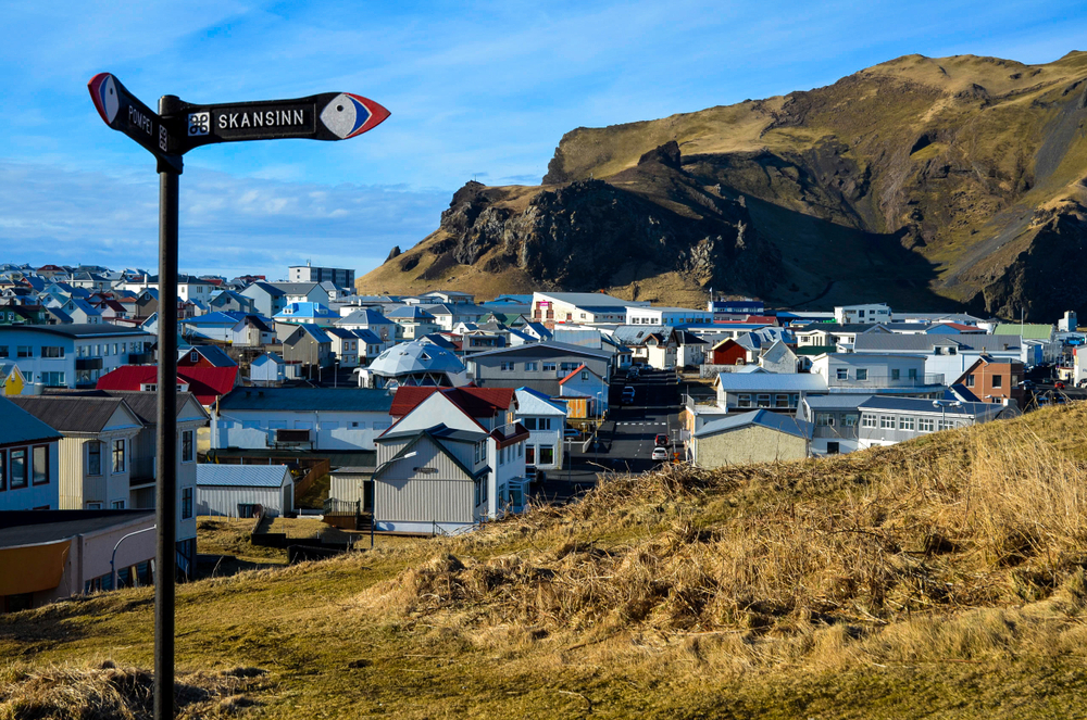 Heimaey Island is actually the capital of the Westman Islands and is the largest if the West Islands in Iceland