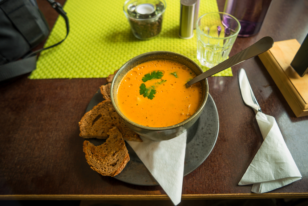 Traditional Icelandic lamp soup