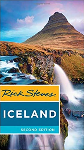 Icelandic scene on the cover of a book about iceland 