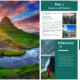 collage featuring a bunch of iceland photos and excerpts from iceland planning itineraries